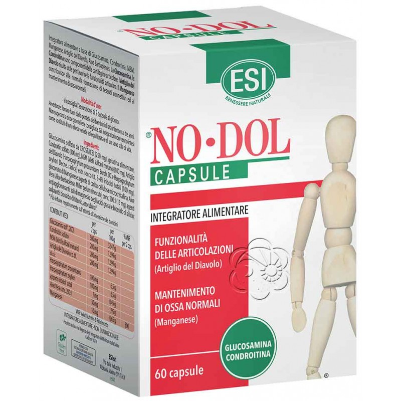 No Dol Capsule (60 capsule) - Esi Italia - Dolori Articolari No Dol Capsule (60 capsule) - Esi Italia - Dolori Articolari
