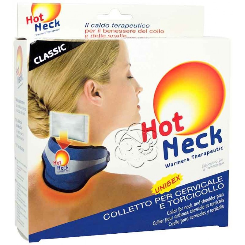 Colletto Cervicale Hot Neck - Colletto Riscaldante Termoterapico (1 Colletto + 2 bustine termogeniche) Hot Neck Colletto Cervicale Hot Neck - Colletto Riscaldante Termoterapico (1 Colletto + 2 bustine termogeniche) Hot Neck