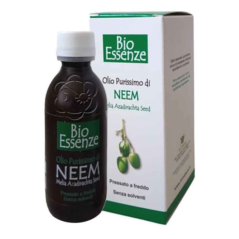 Olio di Neem Purissimo (125 ml) Bioessenze - Disinfettanti Olio di Neem Purissimo (125 ml) Bioessenze - Disinfettanti