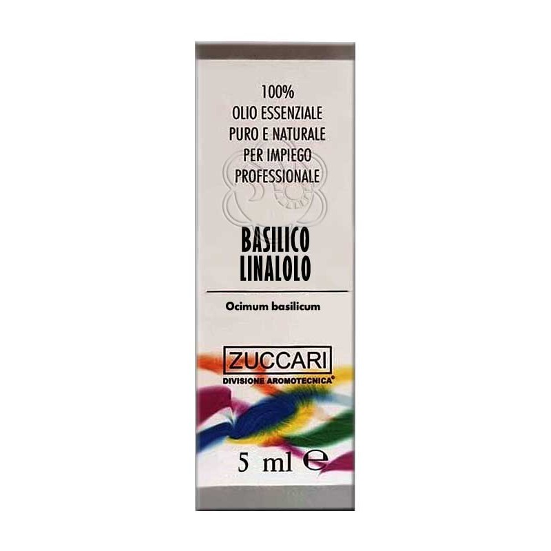 Olio Essenziale di Basilico Linalolo (5 ml) Zuccari - Aromaterapia Olio Essenziale di Basilico Linalolo (5 ml) Zuccari - Aromaterapia