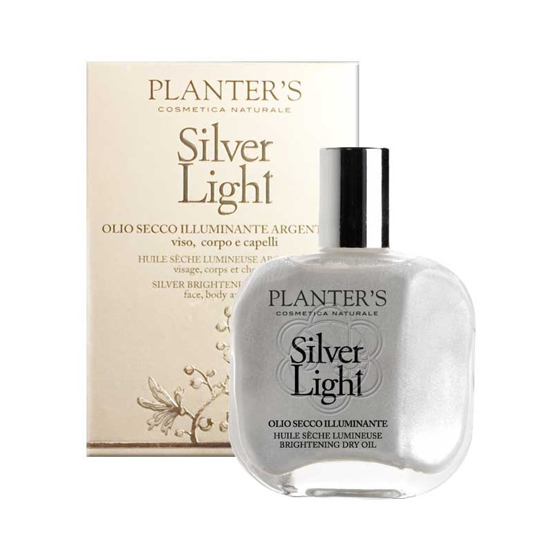 Olio Secco Illuminante Silver Light (50 ml) Planters - Oli per il Corpo Olio Secco Illuminante Silver Light (50 ml) Planters - Oli per il Corpo
