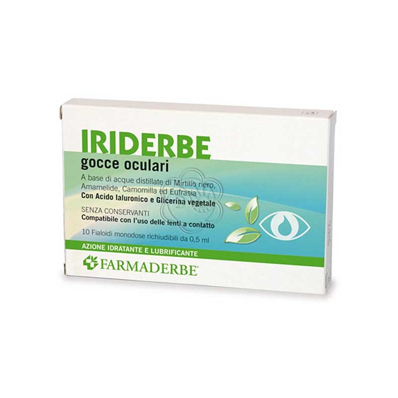 Collirio Iriderbe - Gocce Oculari (3,3 ml) Farmaderbe Collirio Iriderbe - Gocce Oculari (3,3 ml) Farmaderbe