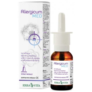 Allergicum Med Spray Nasale (30 ml) Erba Vita - Naso Gola