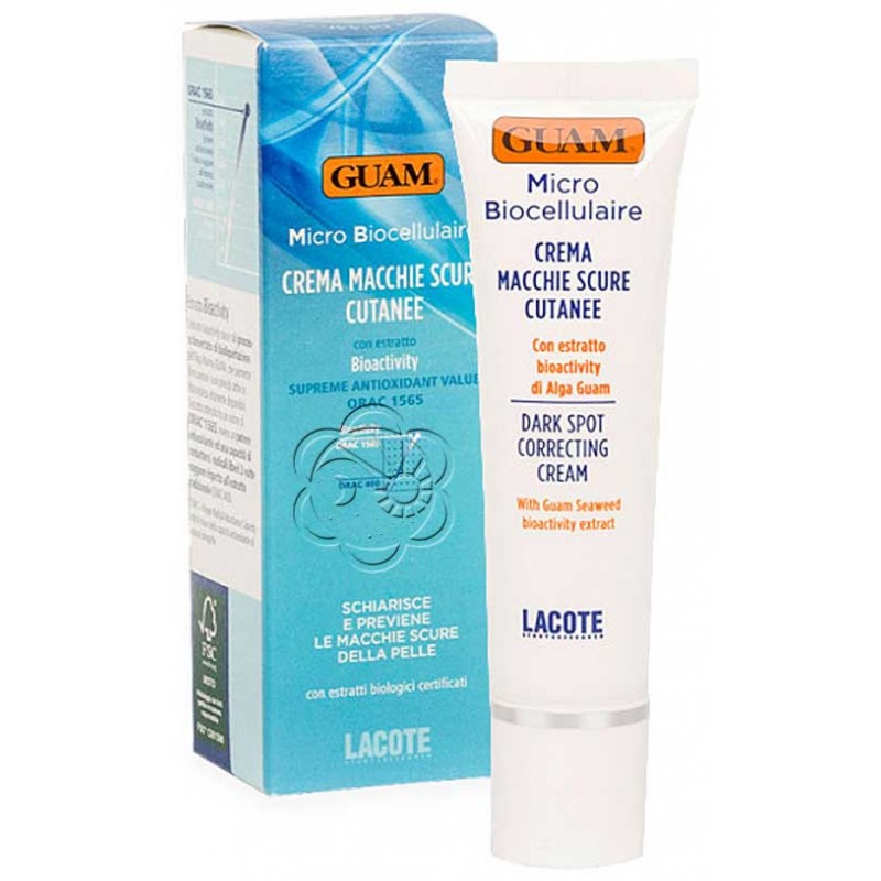 Crema Macchie Scure Cutanee Micro Biocellulaire (30 ml) Guam Lacote - Cosmesi Crema Macchie Scure Cutanee Micro Biocellulaire (30 ml) Guam Lacote - Cosmesi