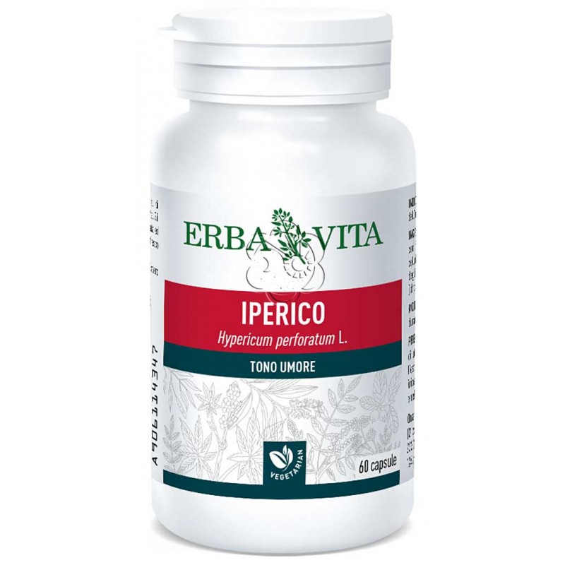 Iperico (60 Capsule) Erba Vita - Modulanti Umore Iperico (60 Capsule) Erba Vita - Modulanti Umore