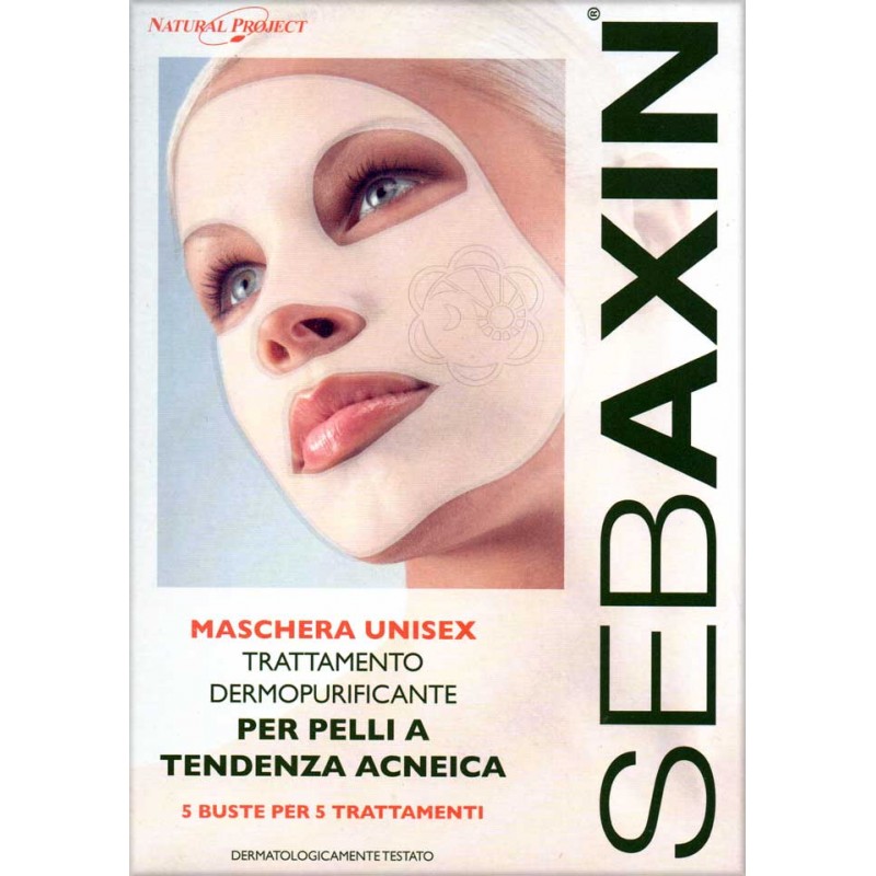 Maschera Unisex Sebaxin (5 Trattamenti) Natural Project - Cosmesi Vegetale - Acne, Pelli Grasse Maschera Unisex Sebaxin (5 Trattamenti) Natural Project - Cosmesi Vegetale - Acne, Pelli Grasse