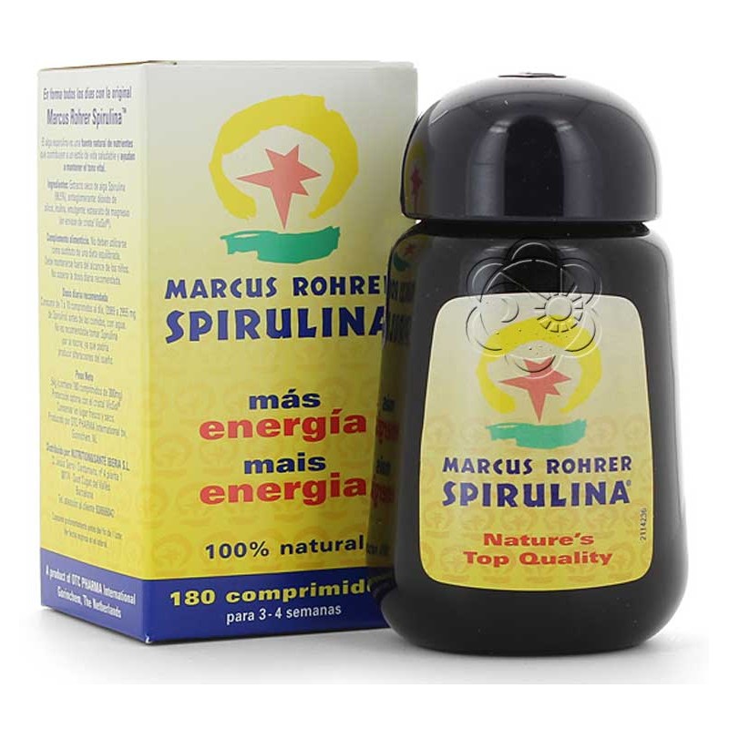 Spirulina Marcus Rohrer (180 Compresse) Cabassi e Giuriati - Erbe in Tavolette Spirulina Marcus Rohrer (180 Compresse) Cabassi e Giuriati - Erbe in Tavolette