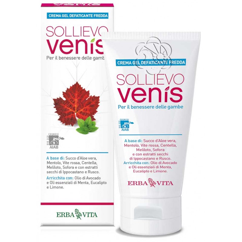 Venis Sollievo Gel Freddo (150 ml) Erba Vita - Vene Venis Sollievo Gel Freddo (150 ml) Erba Vita - Vene