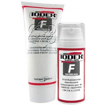 Kit Iodex F: Addominali Forte: Crema + Fluido Concentrato (200 + 100 ml) Natural Project - Uomo Addome e Fianchi