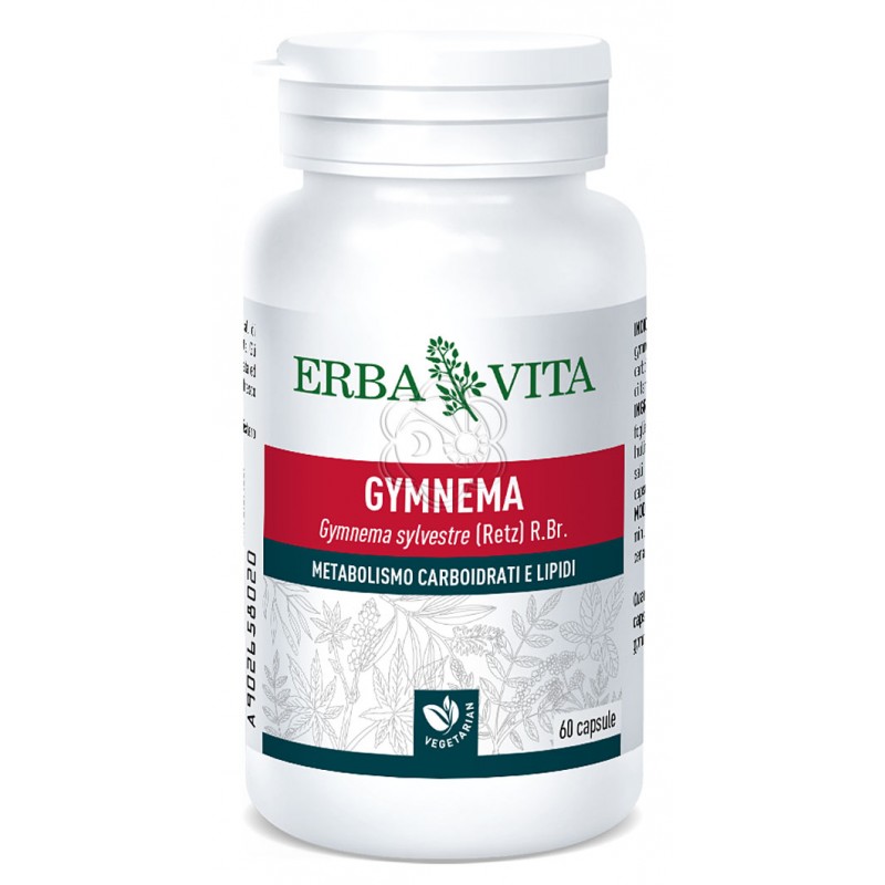 Gymnema (60 Capsule da 350 mg) Erba Vita - Dimagranti