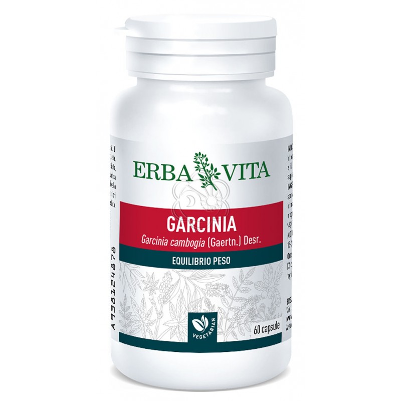 Garcinia (60 Capsule) Erba Vita - Metabolismo Garcinia (60 Capsule) Erba Vita - Metabolismo