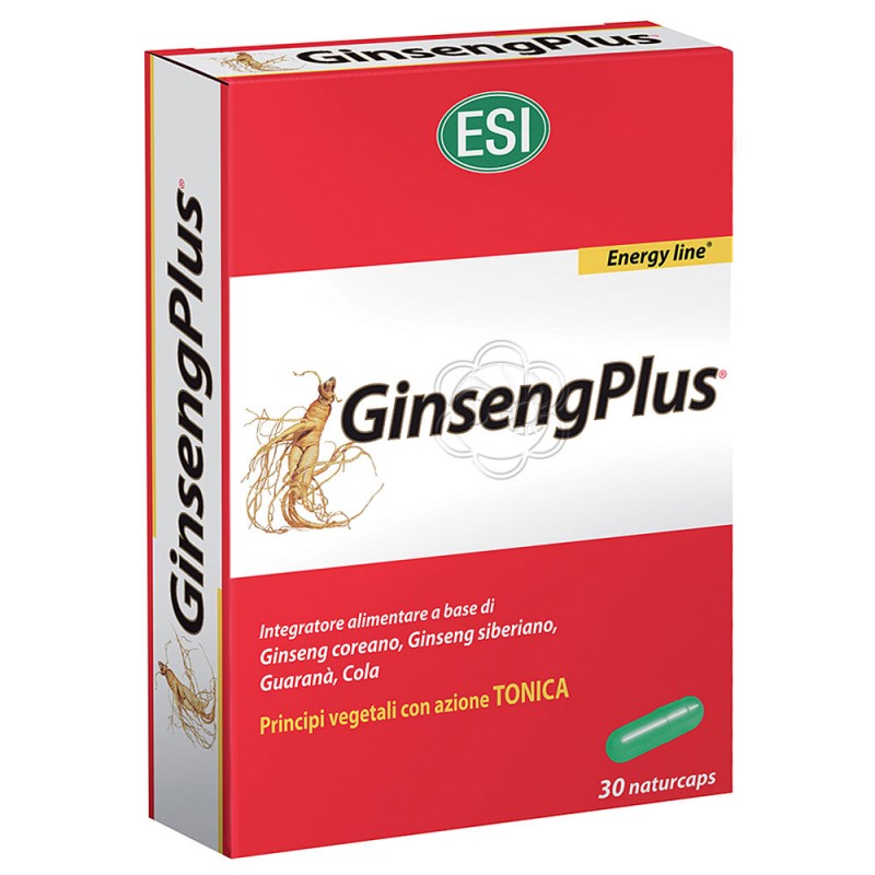 Ginsengplus Rapid Energy (30 Capsule) Esi Italia - Energia Fisica e Mentale