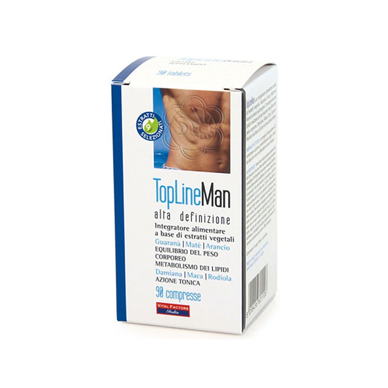 Top Line Man Alta Definizione (90 Compresse) Vital Factors - Dimagranti per Uomo Top Line Man Alta Definizione (90 Compresse) Vital Factors - Dimagranti per Uomo