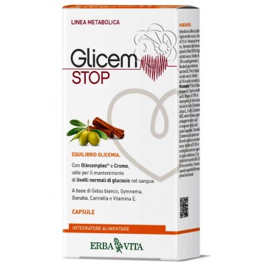 GlicemStop (60 Capsule) Erba Vita - Zucchero nel Sangue