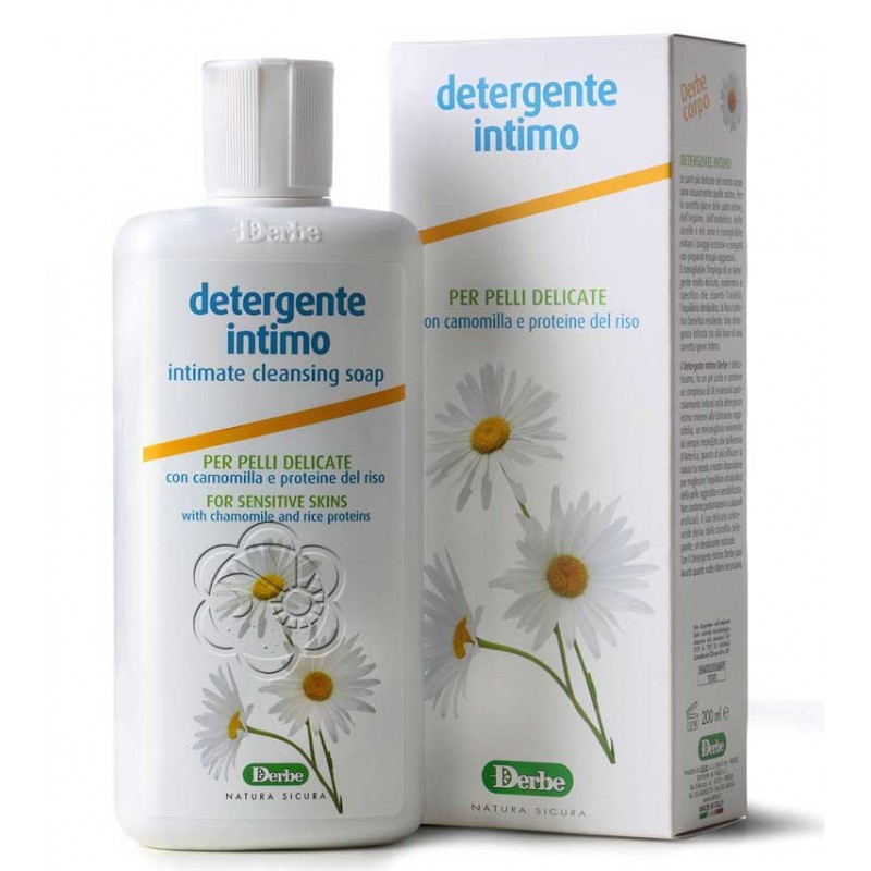 Detergenza Intima Pelli Delicate (200 ml) - Derbe - Sapone Liquido per Igiene Intima Detergenza Intima Pelli Delicate (200 ml) - Derbe - Sapone Liquido per Igiene Intima