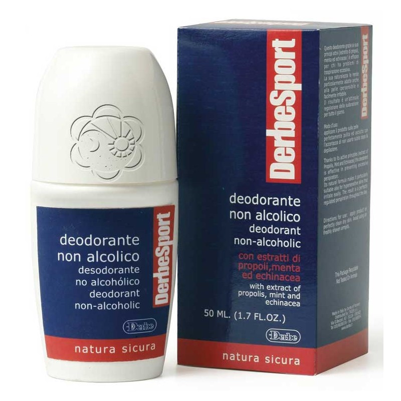 Deodorante Non Alcolico (50 ml) Derbe Sport - Antiodoranti Deodorante Non Alcolico (50 ml) Derbe Sport - Antiodoranti