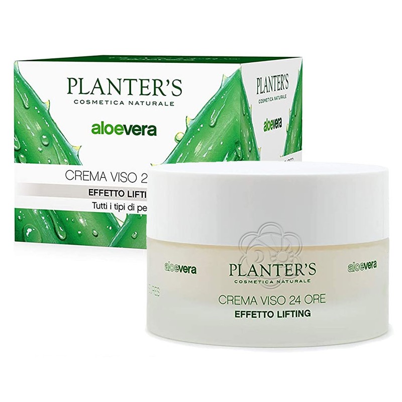 Crema Viso Lifting Aloe vera 24 ore - Effetto Tensore Rimodellante (50 ml) Planters - Cosmesi Crema Viso Lifting Aloe vera 24 ore - Effetto Tensore Rimodellante (50 ml) Planters - Cosmesi