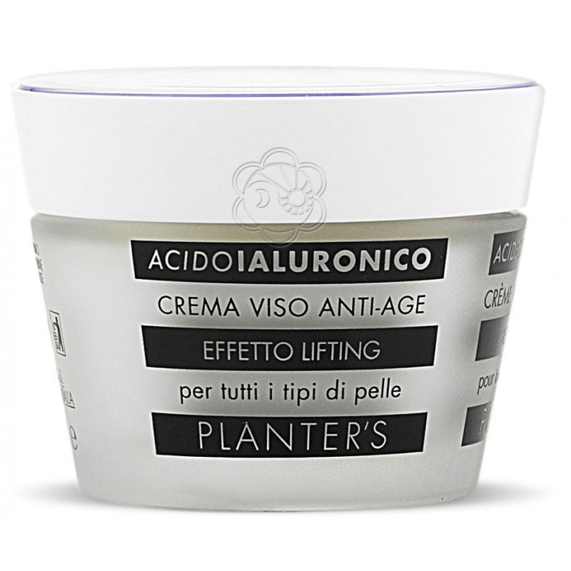 Crema Viso Lifting Acido Ialuronico (50 ml) Planters - Cosmesi Vegetale