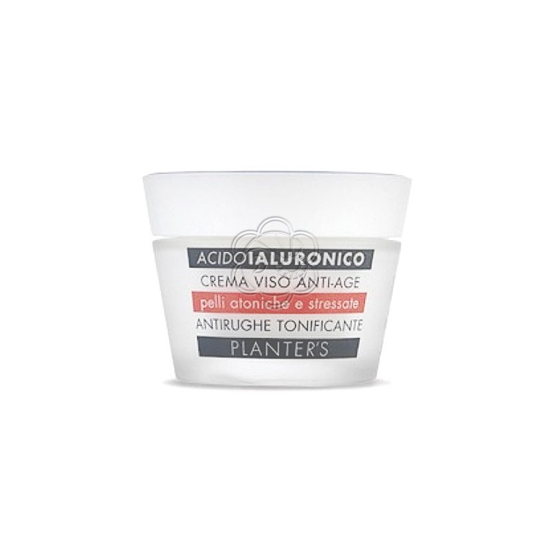 Crema Viso Antirughe Acido Ialuronico (50 ml) Planters - Cosmesi Vegetale Crema Viso Antirughe Acido Ialuronico (50 ml) Planters - Cosmesi Vegetale
