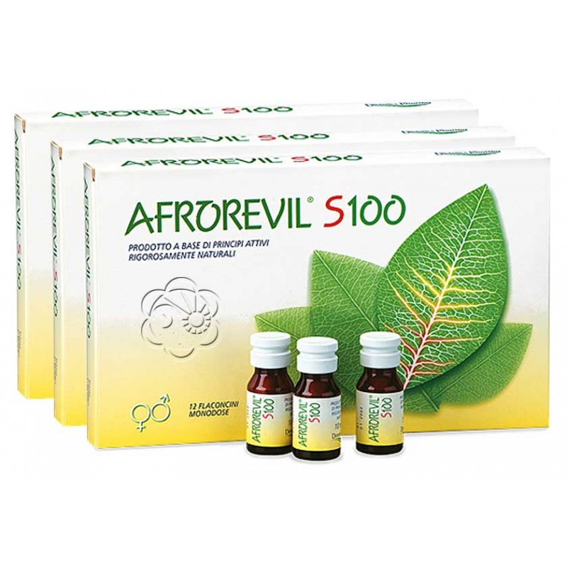 Afrorevil S100 (36 flaconcini) ABC - Tonico Afrodisiaco, Impotenza