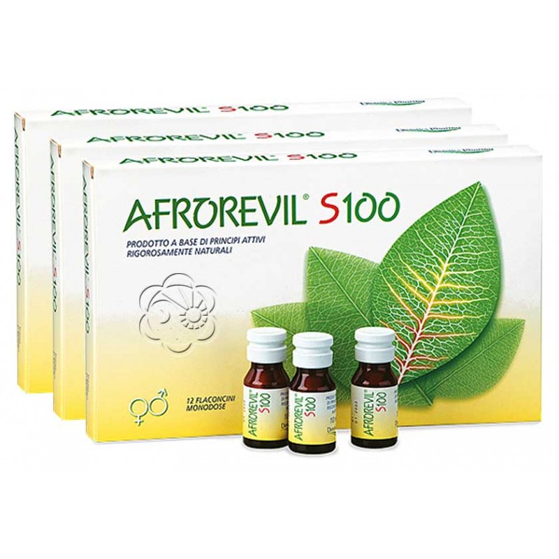 Afrorevil S100 (36 flaconcini) ABC - Tonico Afrodisiaco, Impotenza Afrorevil S100 (36 flaconcini) ABC - Tonico Afrodisiaco, Impotenza