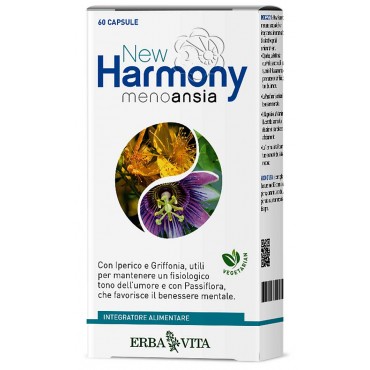 New Harmony Menoansia (60 Capsule) Erba Vita - Antidepressivi Naturali, Depressione