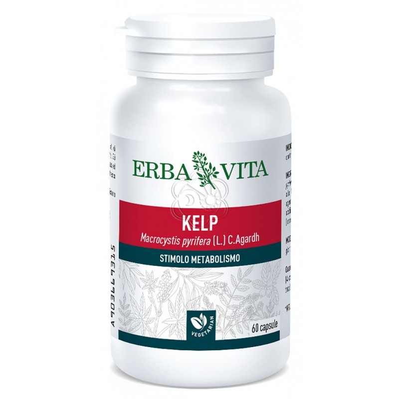 Alga Kelp (60 Opercoli) Erba Vita - Dimagranti, Sovrappeso Alga Kelp (60 Opercoli) Erba Vita - Dimagranti, Sovrappeso