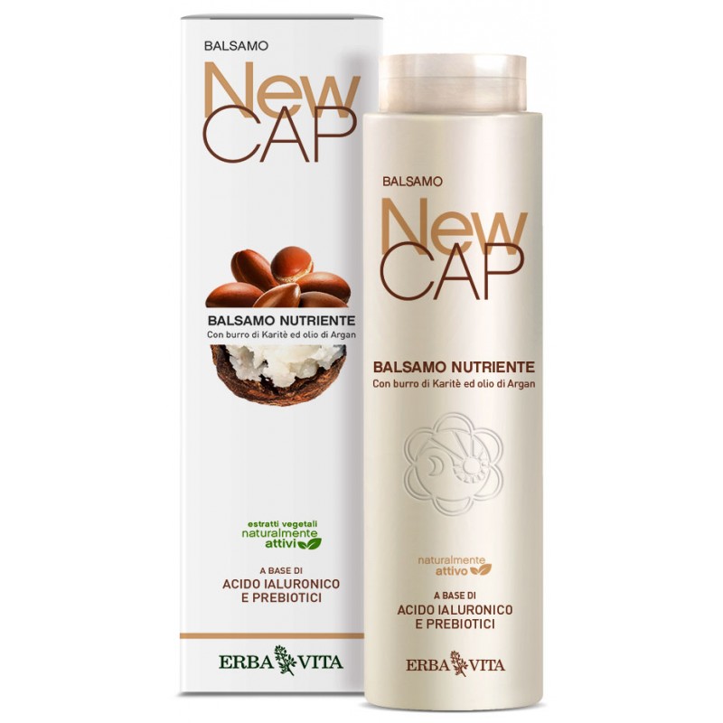 Balsamo Nutriente e Protettivo NewCAP (200 ml) Erba Vita - Balsamo per Capelli Balsamo Nutriente e Protettivo NewCAP (200 ml) Erba Vita - Balsamo per Capelli