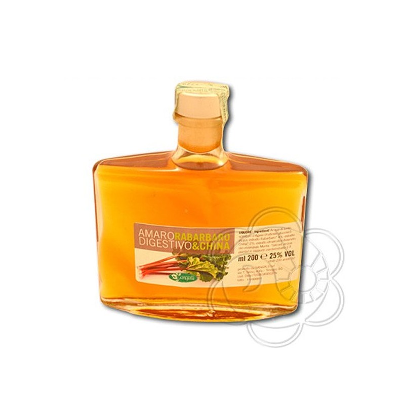 Amaro Digestivo China e Rabarbaro (200 ml) Sangalli - Amaro