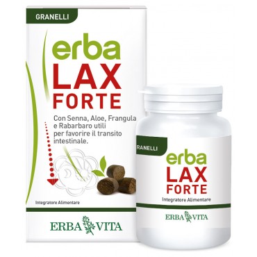 Erbalax Forte (60 Granelli) Erba Vita - Lassativi a base di Erbe