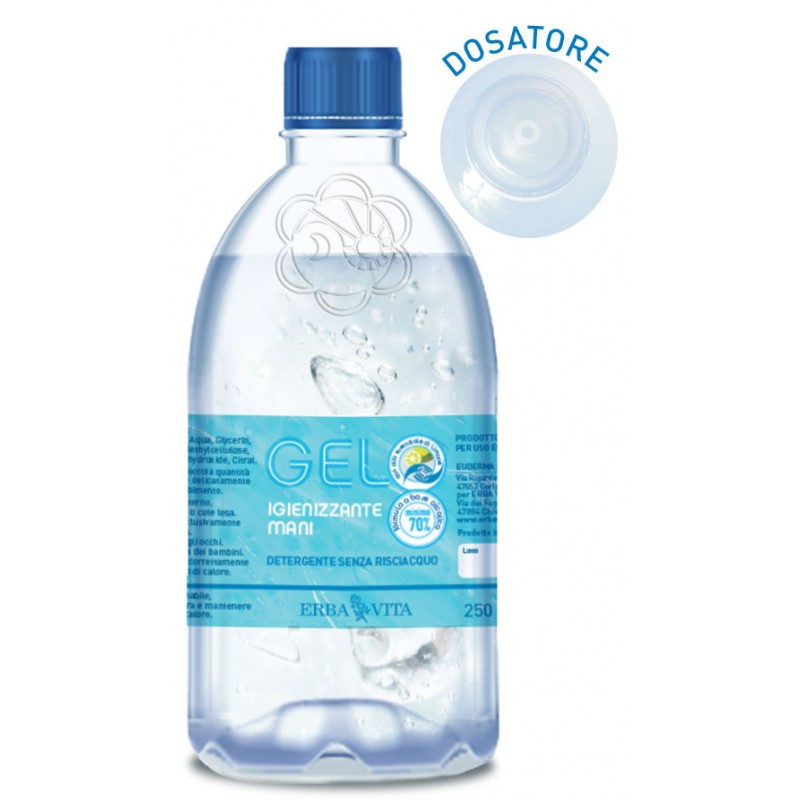 Gel Igienizzante Mani (250 ml) Erba Vita - Profilassi Coronavirus Gel Igienizzante Mani (250 ml) Erba Vita - Profilassi Coronavirus
