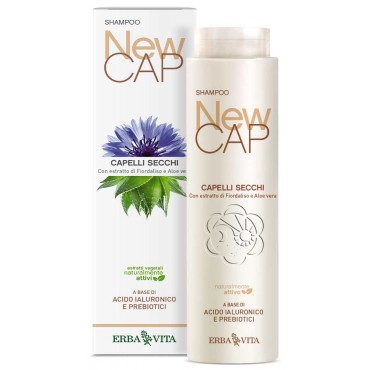 Shampoo Capelli Secchi NewCap (200 ml) Erba Vita