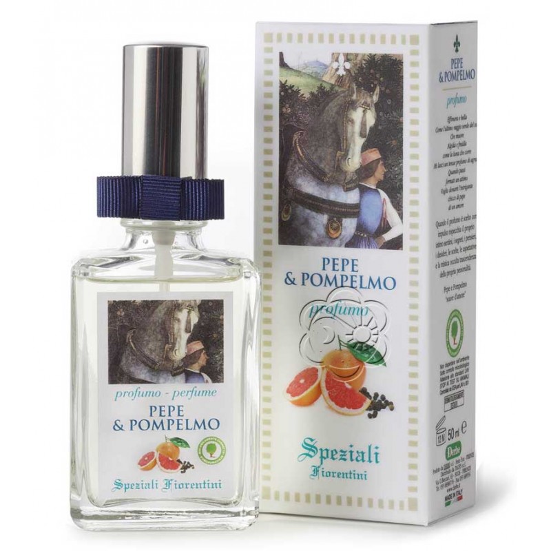 Profumo Pepe e Pompelmo (50 ml) Derbe Speziali Fiorentini Profumo Pepe e Pompelmo (50 ml) Derbe Speziali Fiorentini