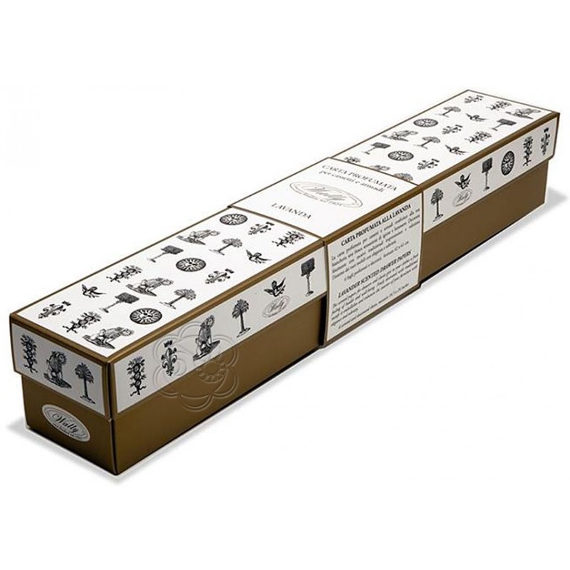 Carta Profumata per Cassetti Lavanda (6 Fogli) Wally - Carta Profuma Biancheria Carta Profumata per Cassetti Lavanda (6 Fogli) Wally - Carta Profuma Biancheria