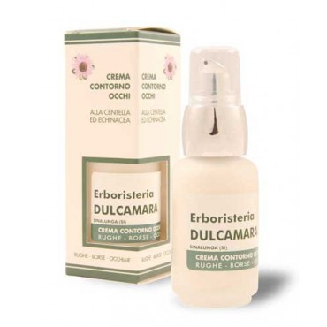 Crema Contorno Occhi Centella ed Echinacea (30 ml) Linea Erboristeria Dulcamara - Cosmesi