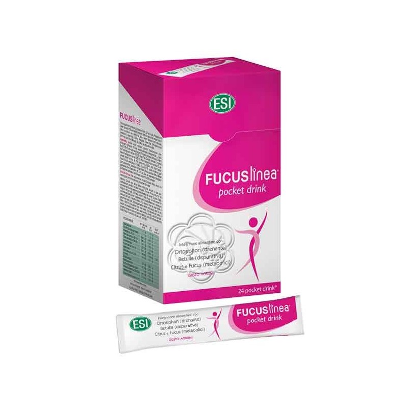 Fucuslinea Drink 24 Pocket Drink (480 ml) Esi Italia - Drenanti Fucuslinea Drink 24 Pocket Drink (480 ml) Esi Italia - Drenanti