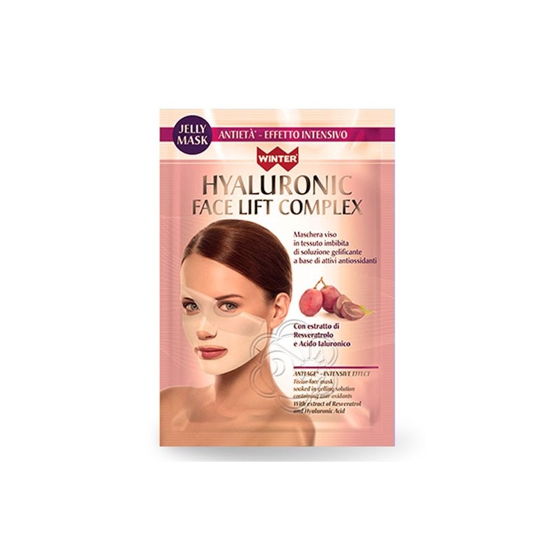 Maschera Viso Antietà Effetto Intensivo Acido Ialuronico Face Lift Complex (1 Maschera Monouso) Winter - Cosmesi Maschera Viso Antietà Effetto Intensivo Acido Ialuronico Face Lift Complex (1 Maschera Monouso) Winter - Cosmesi