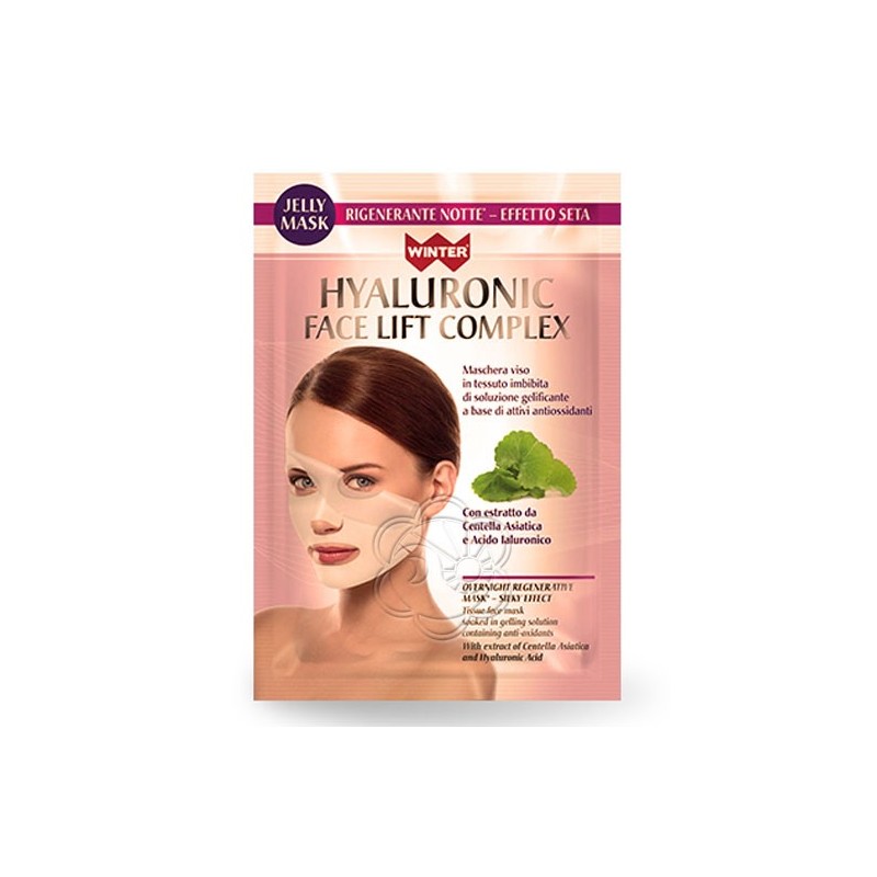 Maschera Viso Monouso Effetto Rigenerate Notte Acido Ialuronico Face Lift Complex (1 Maschera Monouso) Winter - Cosmesi Maschera Viso Monouso Effetto Rigenerate Notte Acido Ialuronico Face Lift Complex (1 Maschera Monouso) Winter - Cosmesi